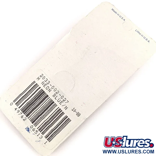  Luhr Jensen Pro Trout 2, карбований синій, 4 г, блешня оберталка (вертушка) #11345