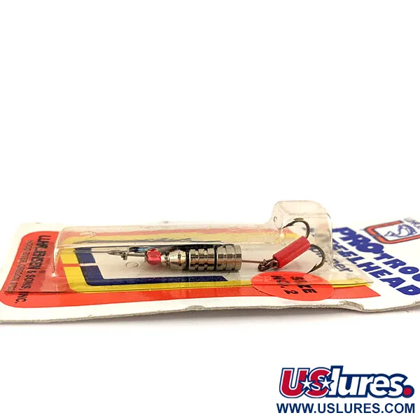  Luhr Jensen Pro Trout 2, карбований синій, 4 г, блешня оберталка (вертушка) #11345