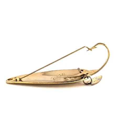 Незаепляйка Marathon з пелюстками, золото, 12 г, блесна коливалка (колебалка) #11355