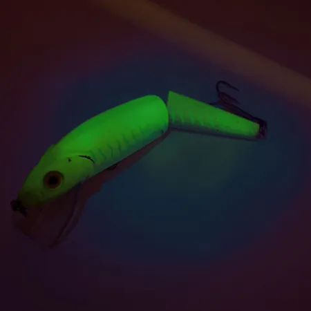 The Producers Finnigan's Minnow Jointed UV (світиться в ультрафіолеті), Шартрез, 14 г, воблер #11357