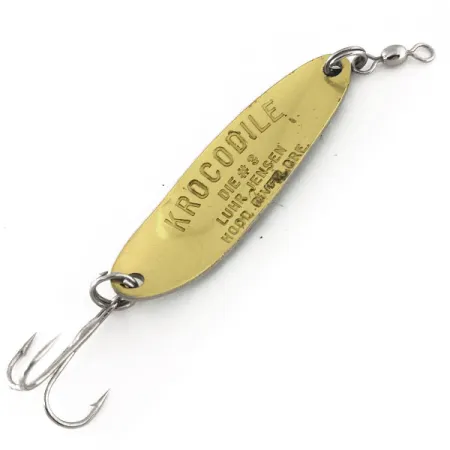 Luhr Jensen Krocodile DIE #3, Fire Tiger, 10 г, блесна коливалка (колебалка) #11367