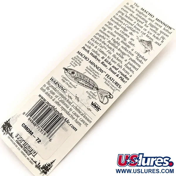 Northland Macho Minnow, пількер