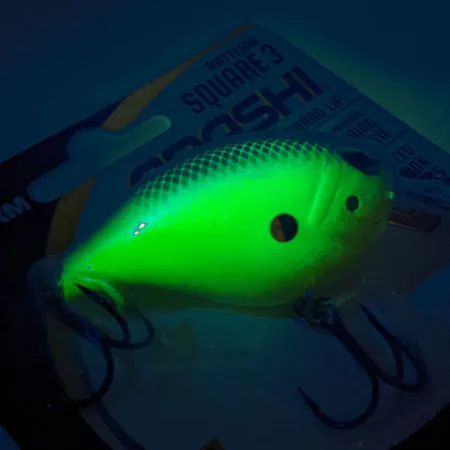 Storm Arashi Rattling Square 3 UV (світиться в ультрафіолеті), Parrot, 14 г, воблер #11414