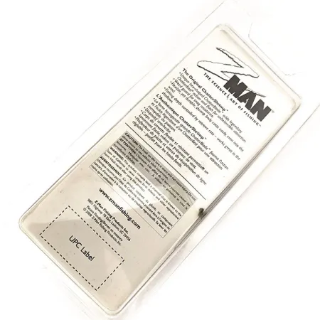 Z-Man Chatter Shrimp, чорний/гліттер, 14 г, блесна коливалка (колебалка) #11419