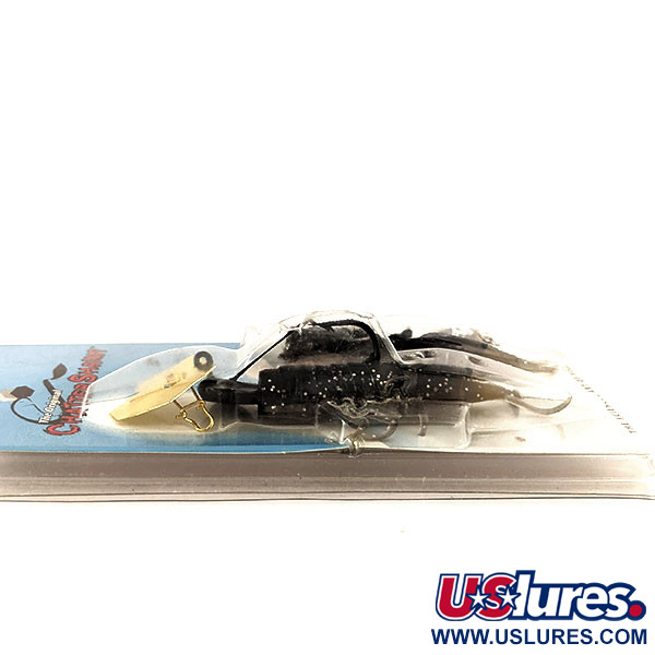  Z-Man Chatter Shrimp, чорний/гліттер, 14 г, блесна коливалка (колебалка) #11419