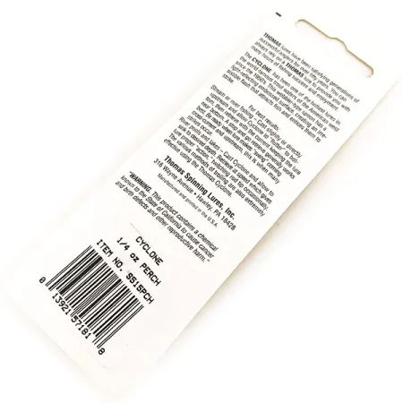 Thomas Cyclone, бронзовий окунь, 7 г, блесна коливалка (колебалка) #14623