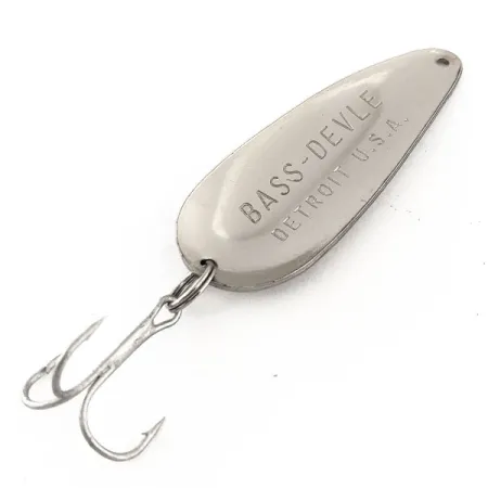 Eppinger Dardevle Bass-Devle, нікель, 12 г, блесна коливалка (колебалка) #11446