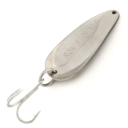 Eppinger Dardevle Rok't Imp, Сіра луска/нікель, 21 г, блесна коливалка (колебалка) #11462