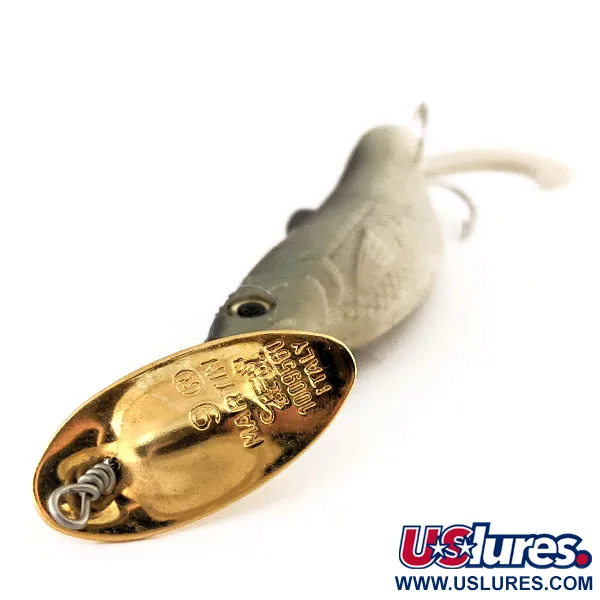  Panther Martin 9 Double Trouble с силіконом, золото, 21 г, блешня оберталка (вертушка) #11480