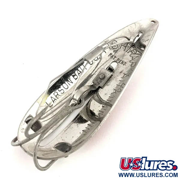 Weedless Bait Company Незачіпляйка LARSON BAIT FISHTRap​, червоний/білий/нікель, 17 г, блесна коливалка (колебалка) #11521