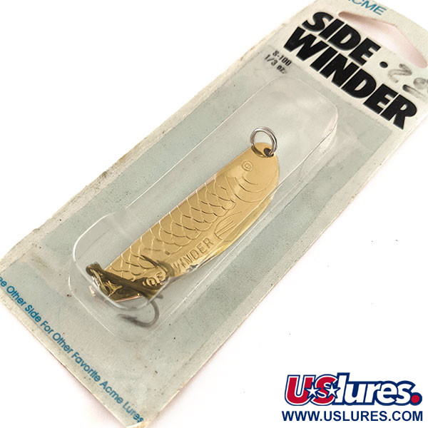 Acme Side-Winder S-100, золото, 9 г, блесна коливалка (колебалка) #11523