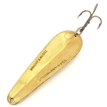 Wright & McGill Streamliner, латунь, 11 г, блесна коливалка (колебалка) #11530