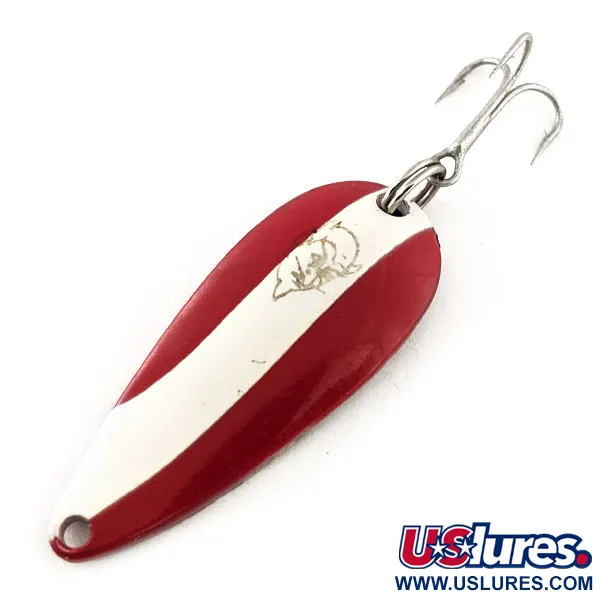 Eppinger Dardevle Spinnie, червоний/білий/нікель, 9 г, блесна коливалка (колебалка) #11534