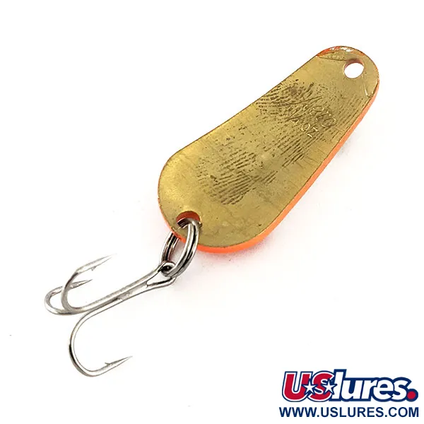 Aeroplane Spinner Aero UV (світиться в ультрафіолеті), білий/помаранчевий/золото, 7 г, блесна коливалка (колебалка) #11537