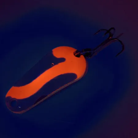 Aeroplane Spinner Aero UV (світиться в ультрафіолеті), білий/помаранчевий/золото, 7 г, блесна коливалка (колебалка) #11537