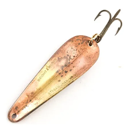 Wright & McGill Streamliner, бронза, 7 г, блесна коливалка (колебалка) #11544