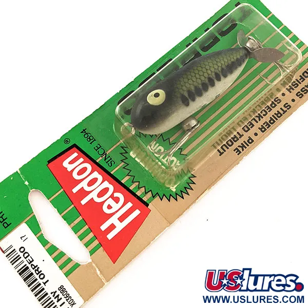  Heddon Tiny Torpedo, Bass, 7 г, воблер #11547