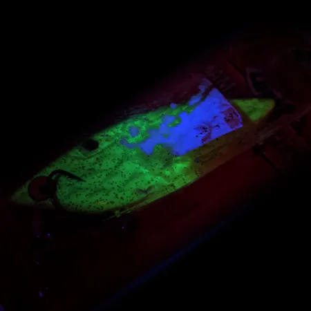 Strike King Diamond Shad UV (світиться в ультрафіолеті), Шартрез, 14 г, воблер #11551