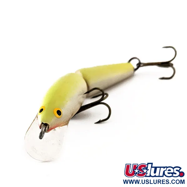 Rapala Jointed J9, Шартрез, 7 г, воблер #11572