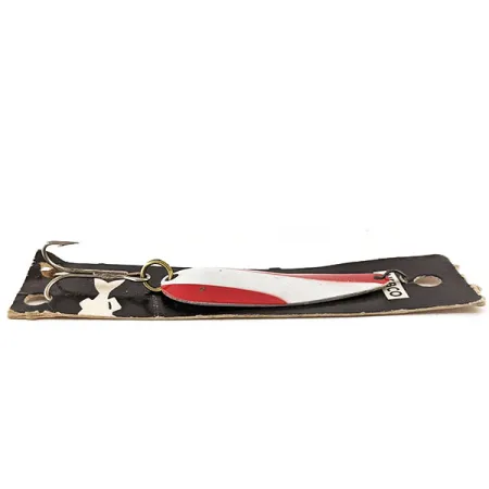 Nebco FlashBait 266, червоний/білий, 10 г, блесна коливалка (колебалка) #11623