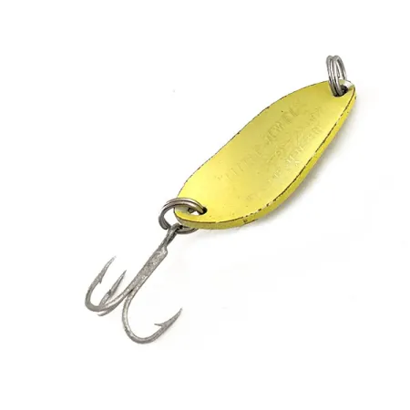 Luhr Jensen Little Jewel UV (світиться в ультрафіолеті), жовтий, 5 г, блесна коливалка (колебалка) #11627