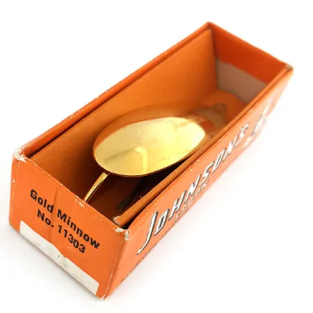 Незачіпляйка Johnson Silver Minnow, золото (покриття 24-каратним золотом), 21 г, блесна коливалка (колебалка) #11648