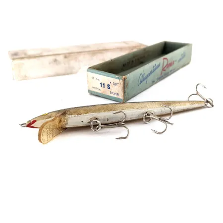 Rapala Original Floater F11, S (Silver), 6 г, воблер #11650