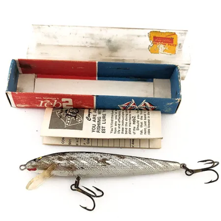 Norman Minnow Floater Reb2, S (Silver), 5 г, воблер #11651