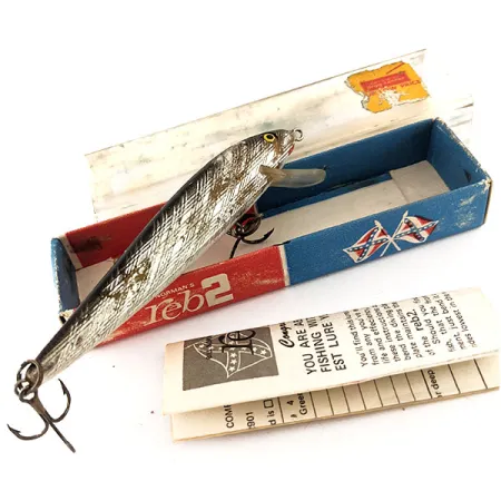 Norman Minnow Floater Reb2, S (Silver), 5 г, воблер #11651