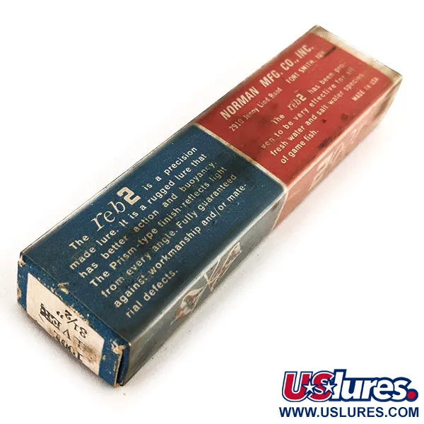 Norman Minnow Floater Reb2, S (Silver), 5 г, воблер #11651