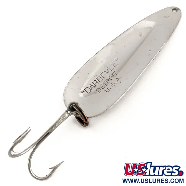 Eppinger Dardevle, нікель, 28 г, блесна коливалка (колебалка) #11656
