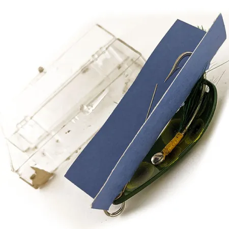 Незачіпляйка Rex Spoon виробництва Weezel bait, Frog, 12,5 г, блесна коливалка (колебалка) #11661