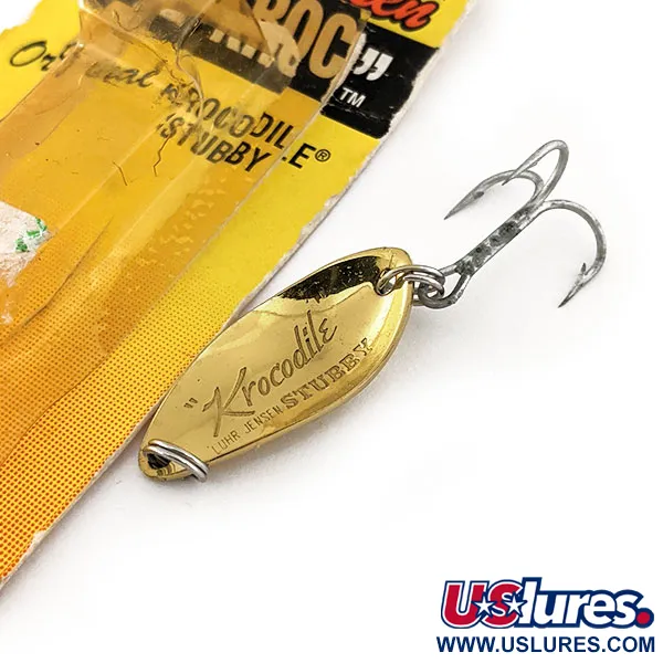 Luhr Jensen Lil' Kroc (Krocodile Stubby), золото, 4,5 г, блесна коливалка (колебалка) #11687