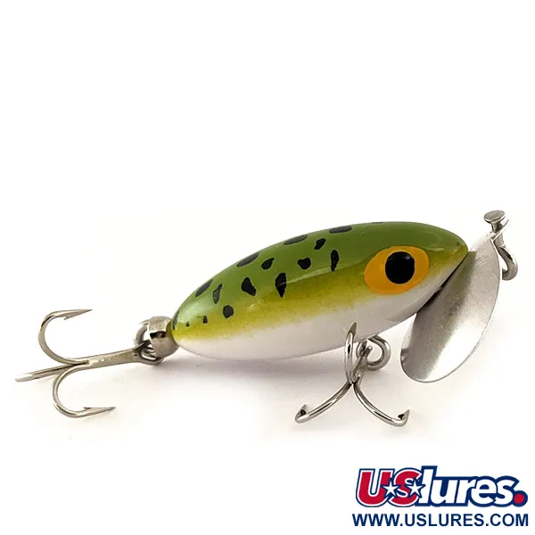  Fred Arbogast Jitterbug, Frog, 7 г, воблер #11691