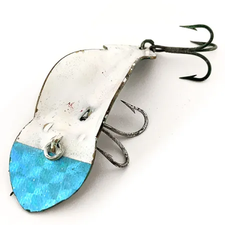 Buck Perry Spoonplug, білий/зелений/блакитний, 10 г, блесна коливалка (колебалка) #11700