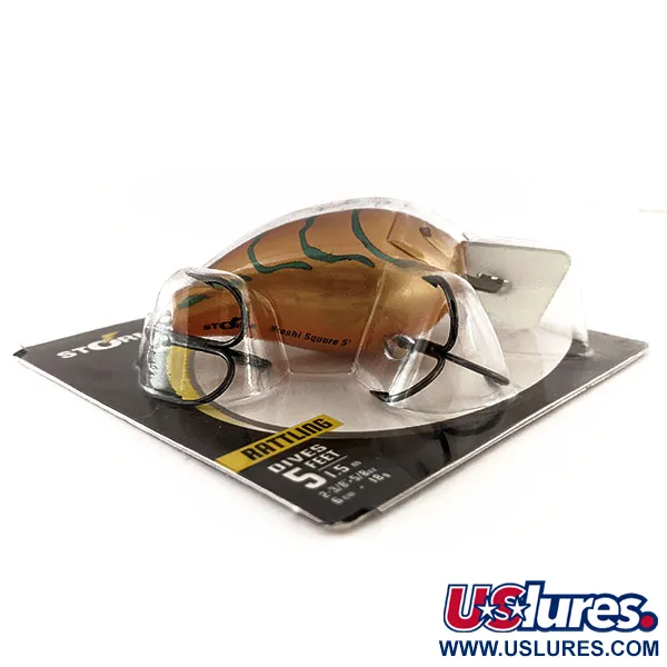 Storm Arashi Rattling Square 5, Rusty Craw, 18 г, воблер #11709