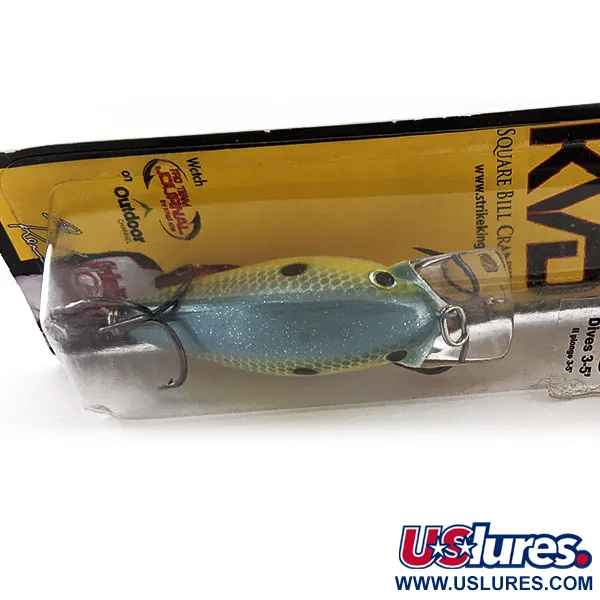  Strike King KVD 1.5 Hard Knock square bill, Sexy Shad, 9,5 г, воблер #11711
