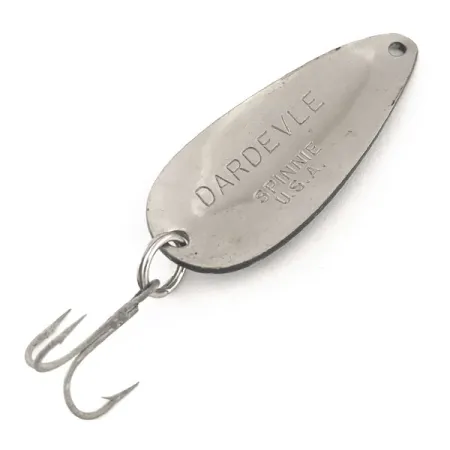 Eppinger Dardevle Spinnie, чорний/білий/нікель, 9 г, блесна коливалка (колебалка) #11725