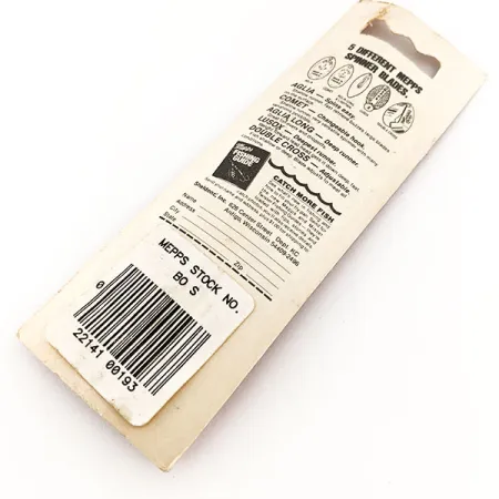 Mepps Aglia 0, срібло, 2,5 г, блешня оберталка (вертушка) #11761