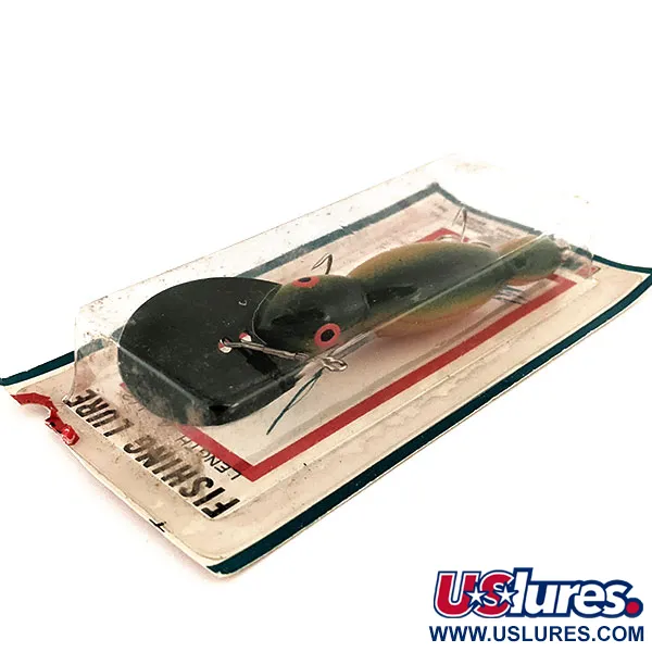 Kmart Kresge #381, зелений/червоний/жовтий, 14 г, воблер #11772