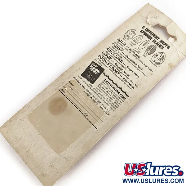 Mepps Aglia 1 dressed (з хвосту білки)