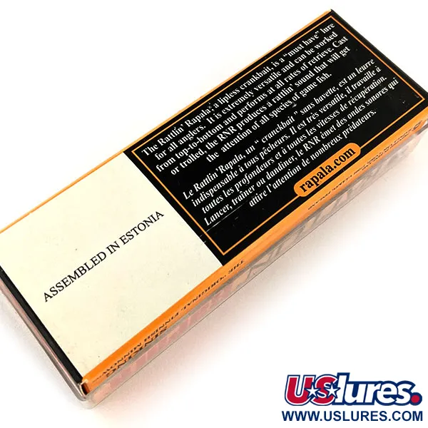 Rapala Rattl'n Rap 07, FT (Fire Tiger), 16 г, воблер #11775