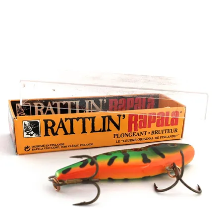 Rapala Rattl'n Rap 07, FT (Fire Tiger), 16 г, воблер #11775
