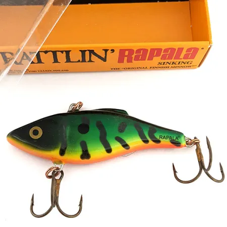 Rapala Rattl'n Rap 07, FT (Fire Tiger), 16 г, воблер #11775