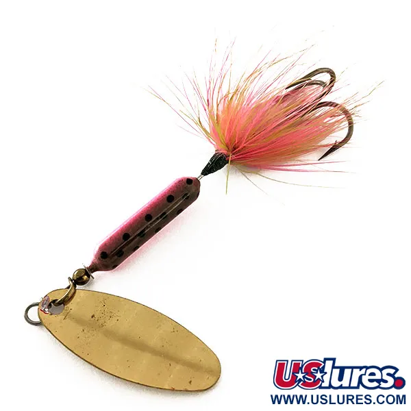 Yakima Bait Worden’s Original Rooster Tail, золото/райдужна форель, 7 г, блешня оберталка (вертушка) #11795