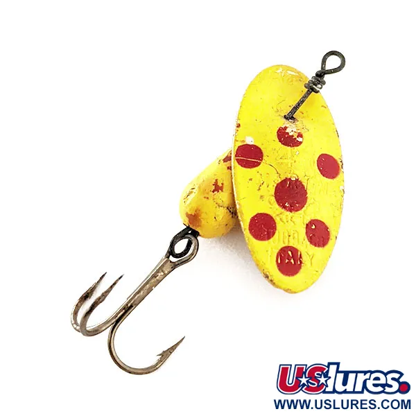  Panther Martin 4 Con Punti, жовтий, 4 г, блешня оберталка (вертушка) #11805