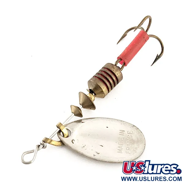  Mepps Aglia 1, срібло, 3,5 г, блешня оберталка (вертушка) #11811