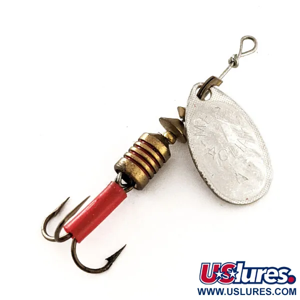  Mepps Aglia 1, срібло, 3,5 г, блешня оберталка (вертушка) #11811