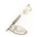 Yakima Bait Worden’s Original Rooster Tail, срібло, 4,7 г, блешня оберталка (вертушка) #11813