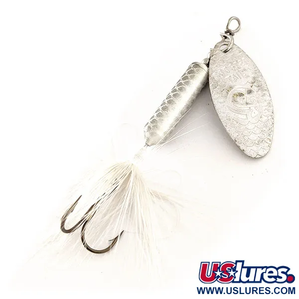 Yakima Bait Worden’s Original Rooster Tail, срібло, 4,7 г, блешня оберталка (вертушка) #11813